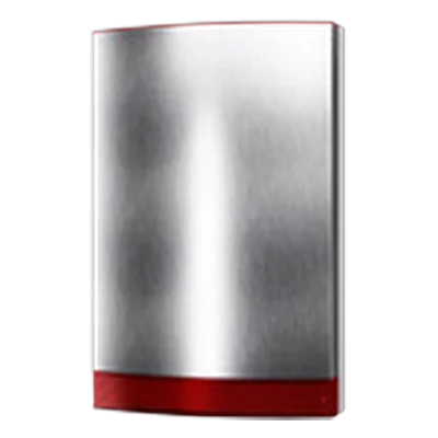 JABLOTRON JA-1X1A-C-ST /-B Stainless steel siren cover with red / blue (-B) light